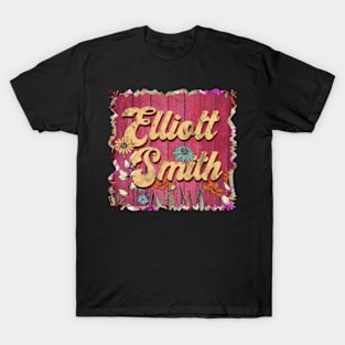 Classic Smith Personalized Flowers Proud Name T-Shirt